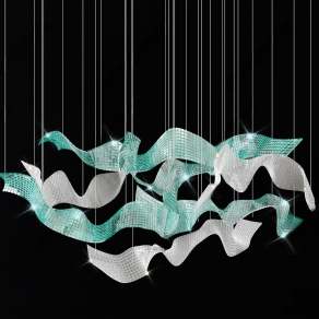 现代水晶灯3D模型下载